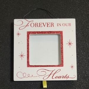 Adams "Forever In Our Hearts" White and Red Frame